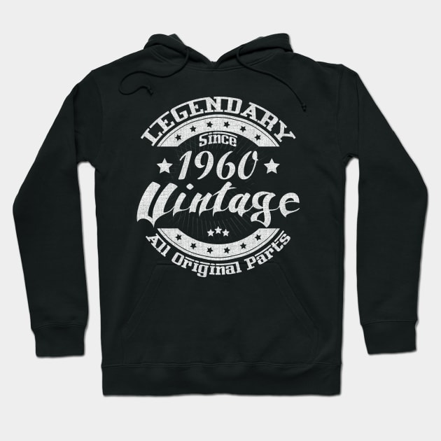 Legendary Since 1960. Vintage All Original Parts Hoodie by FromHamburg